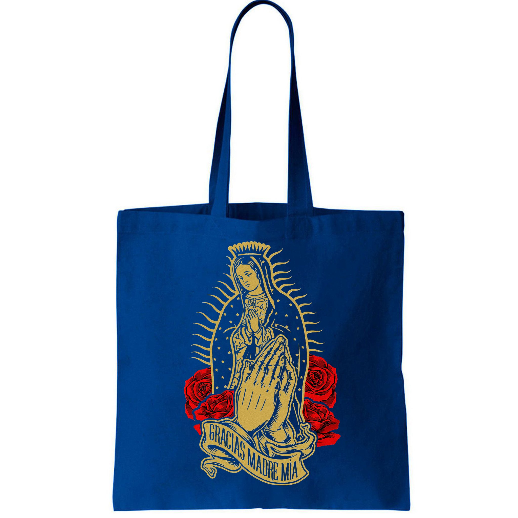 Our Lady Virgen De Guadalupe Virgin Mary Gracias Madre Mía  Bag