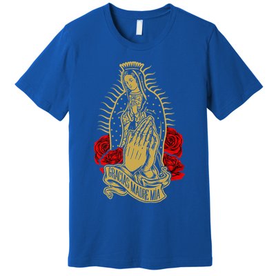 Our Lady Virgen De Guadalupe Virgin Mary Gracias Madre Mía  Premium T-Shirt