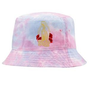 Our Lady Virgen De Guadalupe Virgin Mary Gracias Madre Mía  Tie-Dyed Bucket Hat