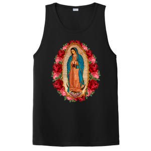 Our Lady Virgen De Guadalupe Virgin Mary Gracias Madre PosiCharge Competitor Tank