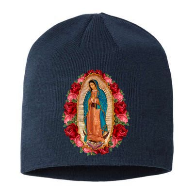 Our Lady Virgen De Guadalupe Virgin Mary Gracias Madre Sustainable Beanie