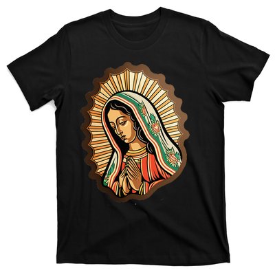 Our Lady Virgen De Guadalupe Mexico Religious T-Shirt