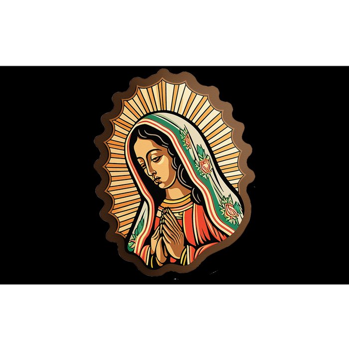 Our Lady Virgen De Guadalupe Mexico Religious Bumper Sticker