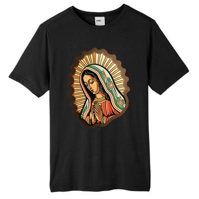 Our Lady Virgen De Guadalupe Mexico Religious Tall Fusion ChromaSoft Performance T-Shirt