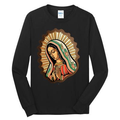 Our Lady Virgen De Guadalupe Mexico Religious Tall Long Sleeve T-Shirt