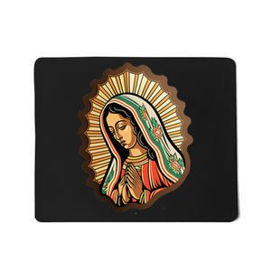 Our Lady Virgen De Guadalupe Mexico Religious Mousepad