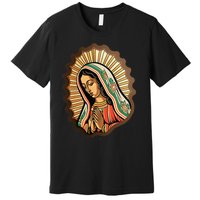 Our Lady Virgen De Guadalupe Mexico Religious Premium T-Shirt