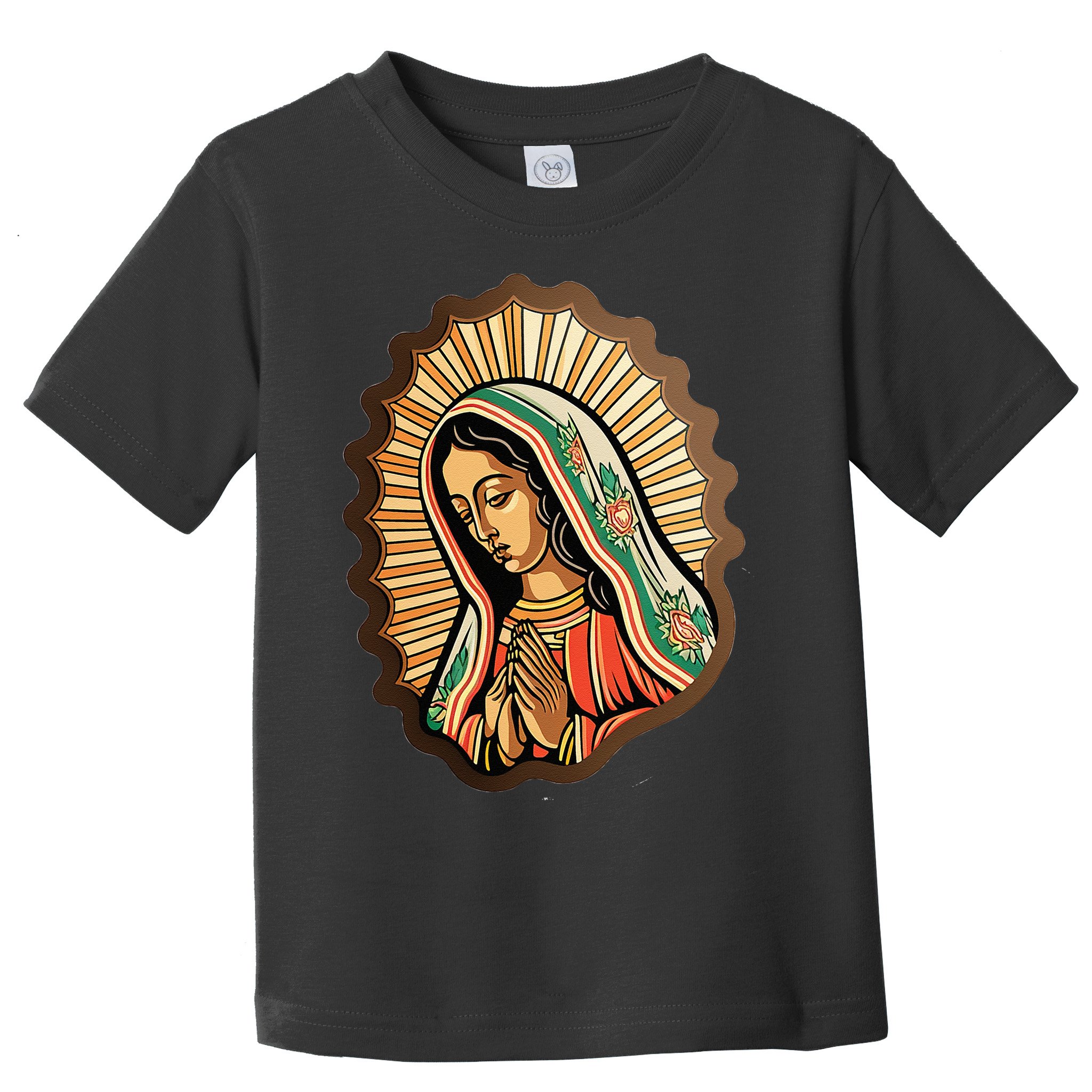 Our Lady Virgen De Guadalupe Mexico Religious Toddler T-Shirt