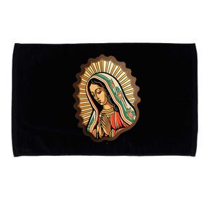 Our Lady Virgen De Guadalupe Mexico Religious Microfiber Hand Towel