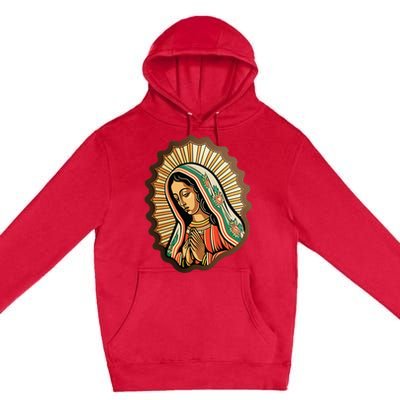 Our Lady Virgen De Guadalupe Mexico Religious Premium Pullover Hoodie