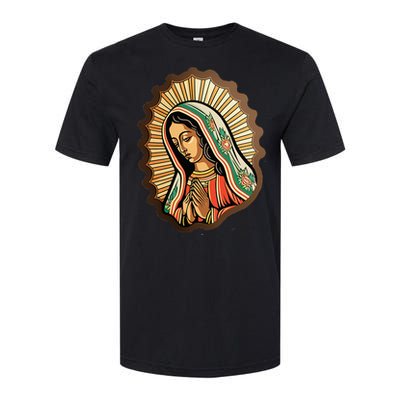 Our Lady Virgen De Guadalupe Mexico Religious Softstyle® CVC T-Shirt