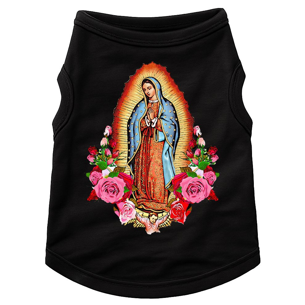 Our Lady Virgen De Guadalupe Virgin Mary Gracias Madre Mía Doggie Tank