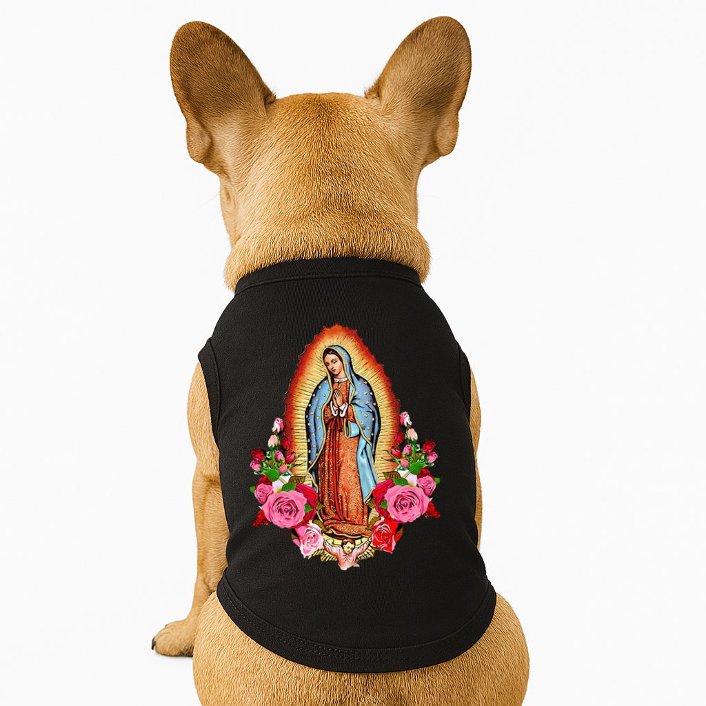 Our Lady Virgen De Guadalupe Virgin Mary Gracias Madre Mía Doggie Tank