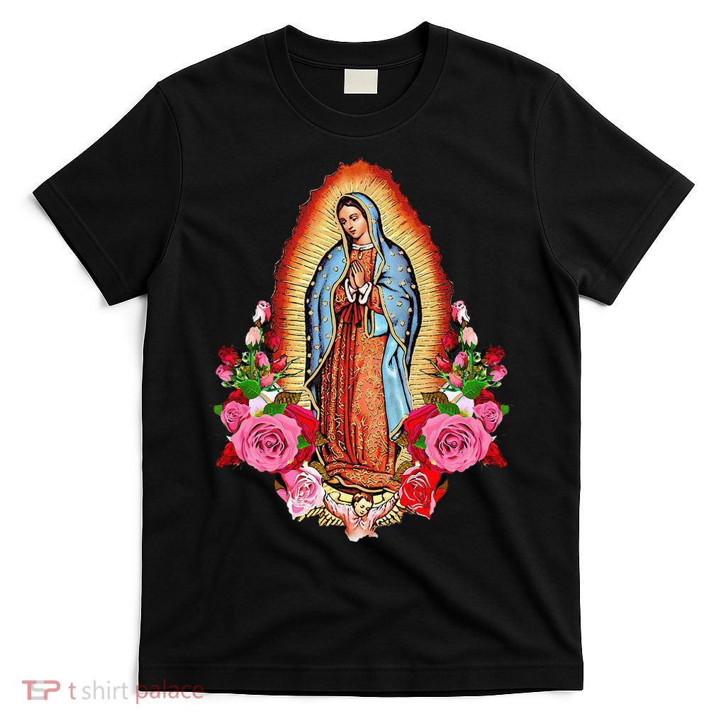 Our Lady Virgen De Guadalupe Virgin Mary Gracias Madre Mía T-Shirt