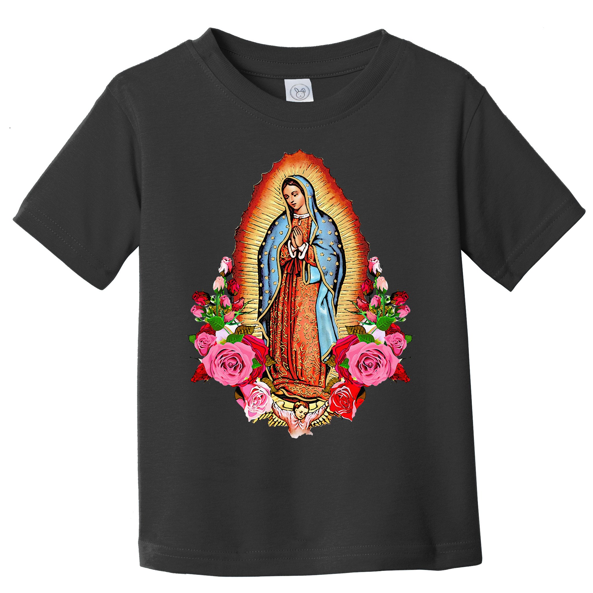 Our Lady Virgen De Guadalupe Virgin Mary Gracias Madre Mía Toddler T-Shirt