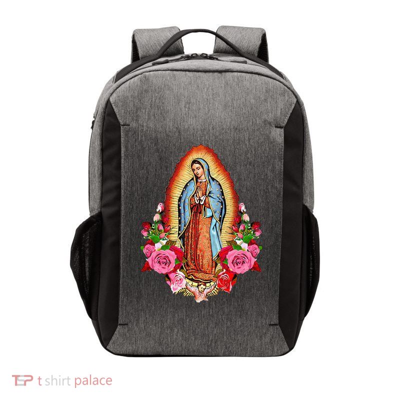 Our Lady Virgen De Guadalupe Virgin Mary Gracias Madre Mía Vector Backpack
