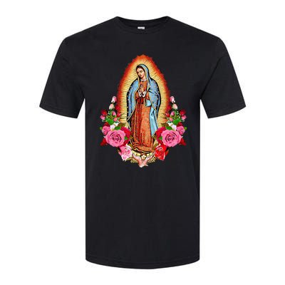 Our Lady Virgen De Guadalupe Virgin Mary Gracias Madre Mía Softstyle® CVC T-Shirt