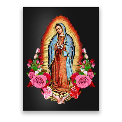 Our Lady Virgen De Guadalupe Virgin Mary Gracias Madre Mía Poster