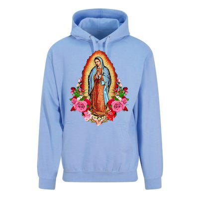 Our Lady Virgen De Guadalupe Virgin Mary Gracias Madre Mía Unisex Surf Hoodie