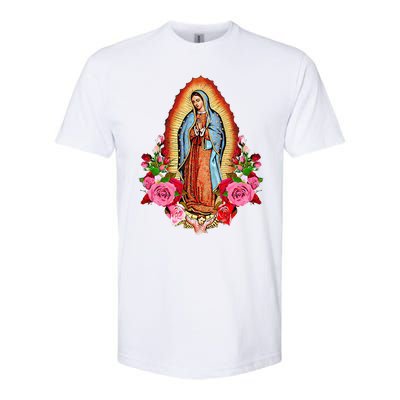 Our Lady Virgen De Guadalupe Virgin Mary Gracias Madre Mía Softstyle® CVC T-Shirt