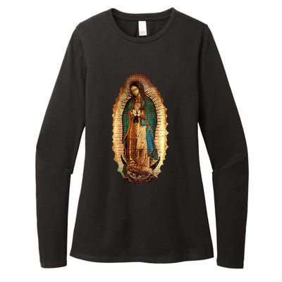 Our Lady Virgen De Guadalupe Maria Virgin Mary Womens CVC Long Sleeve Shirt