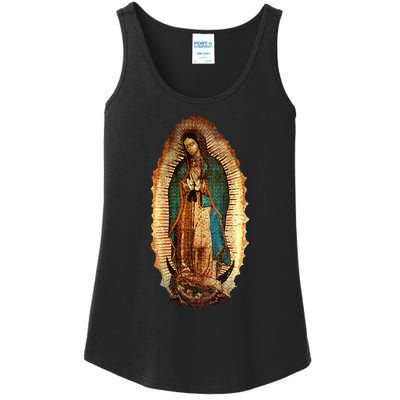 Our Lady Virgen De Guadalupe Maria Virgin Mary Ladies Essential Tank