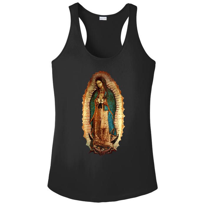 Our Lady Virgen De Guadalupe Maria Virgin Mary Ladies PosiCharge Competitor Racerback Tank