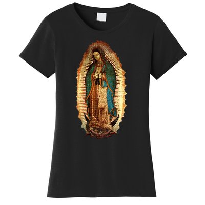 Our Lady Virgen De Guadalupe Maria Virgin Mary Women's T-Shirt