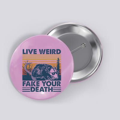 Opossum Live Weird Fake Your Death Button