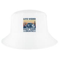 Opossum Live Weird Fake Your Death Cool Comfort Performance Bucket Hat