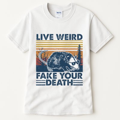 Opossum Live Weird Fake Your Death Tall T-Shirt
