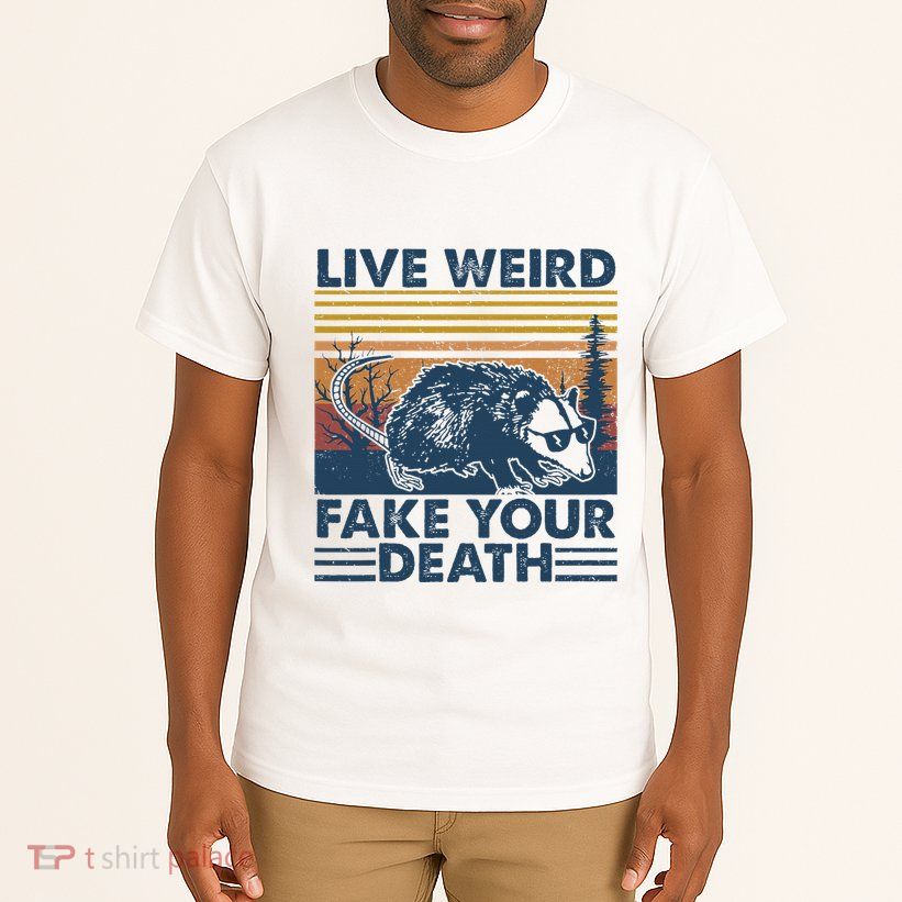 Opossum Live Weird Fake Your Death Tall T-Shirt