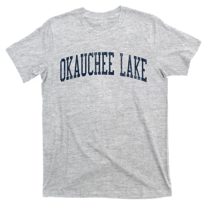 Okauchee Lake Wi Vintage Athletic Sports Jsn2 Print T-Shirt