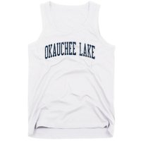 Okauchee Lake Wi Vintage Athletic Sports Tank Top