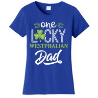 One Lucky Westphalian Horse Dad Irish Horseback Riding Gift Women's T-Shirt