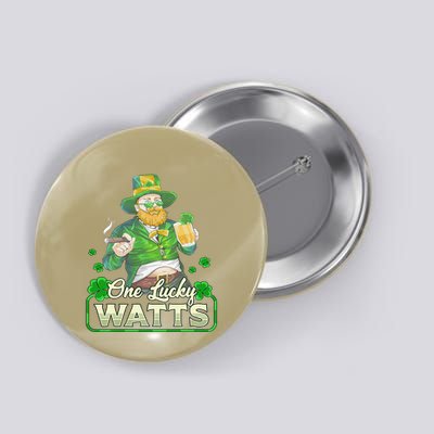 One Lucky Watts Watts Family St. PatrickS Day Button