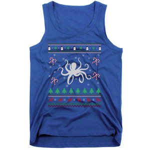 Octopus Lover Xmas Gift Ugly Octopus Christmas Gift Tank Top