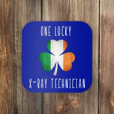 One Lucky Xgiftray Technician St Patricks Day Healthcare Cute Gift Coaster