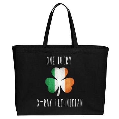 One Lucky Xgiftray Technician St Patricks Day Healthcare Cute Gift Cotton Canvas Jumbo Tote