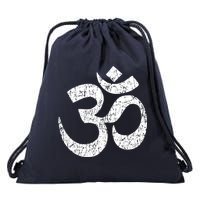 OM AUM Buddhist Zen YOGA Hindu India Drawstring Bag