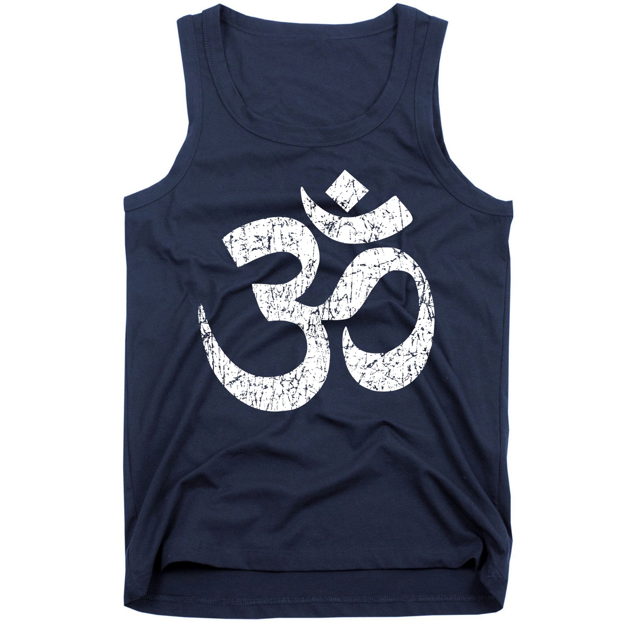 OM AUM Buddhist Zen YOGA Hindu India Tank Top