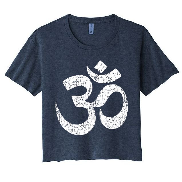 OM AUM Buddhist Zen YOGA Hindu India Crop Top