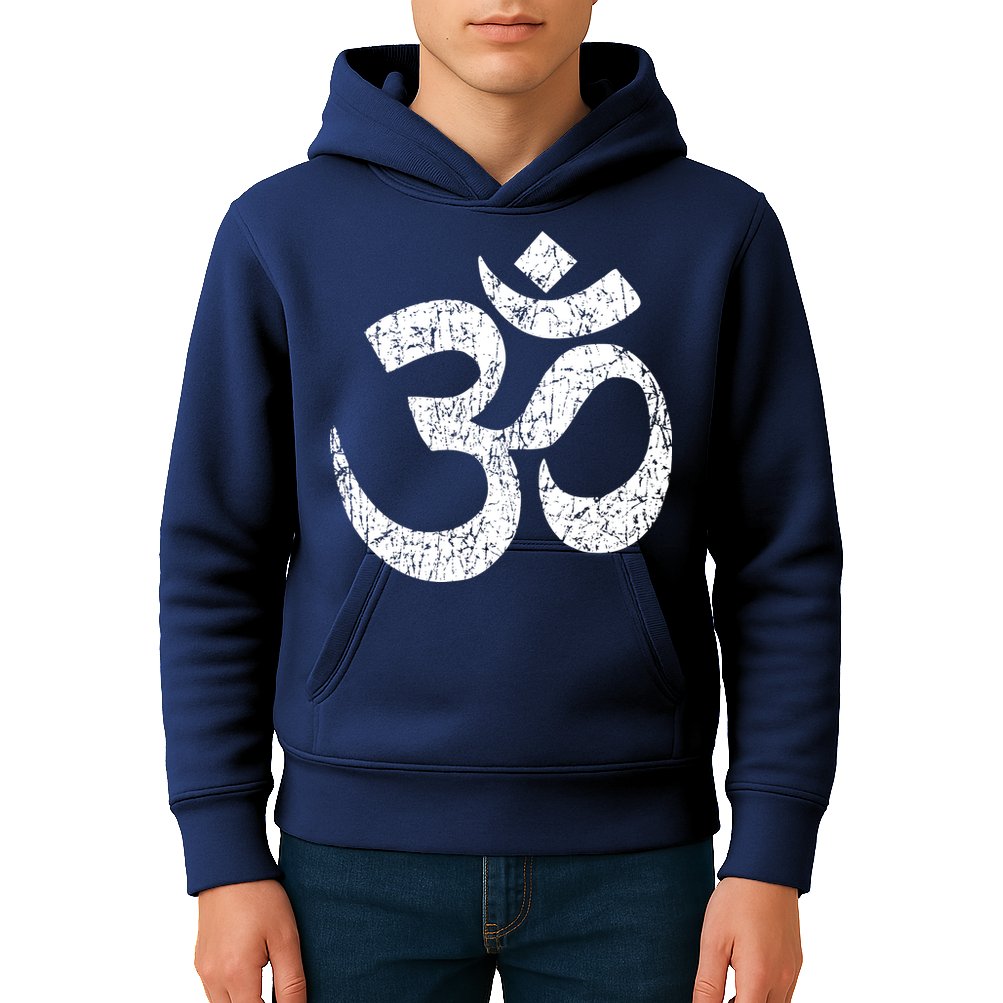 OM AUM Buddhist Zen YOGA Hindu India Kids Hoodie
