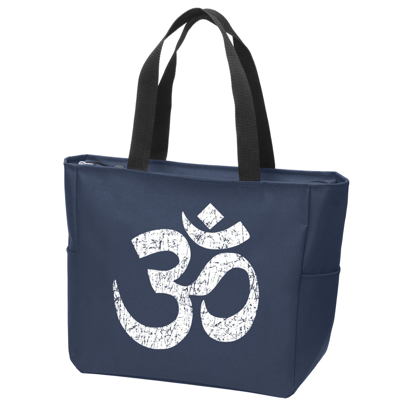 OM AUM Buddhist Zen YOGA Hindu India Zip Tote Bag