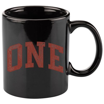 One Minimalist 1st Birthday Design 1-Year-Old 11oz C Handle Ceramic Mug