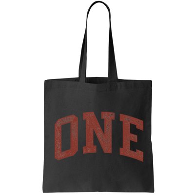 One Minimalist 1st Birthday Design 1-Year-Old Bag