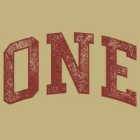 One Minimalist 1st Birthday Design 1-Year-Old T-Shirt
