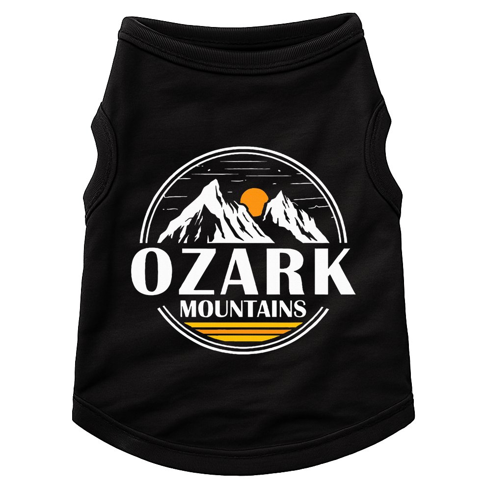Ozark Mountains Arkansas Vacation Souvenir Gift Doggie Tank