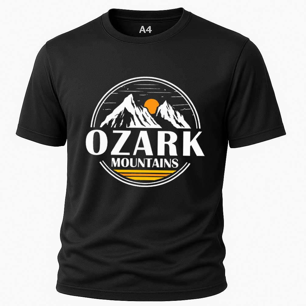 Ozark Mountains Arkansas Vacation Souvenir Gift Cooling Performance Crew T-Shirt
