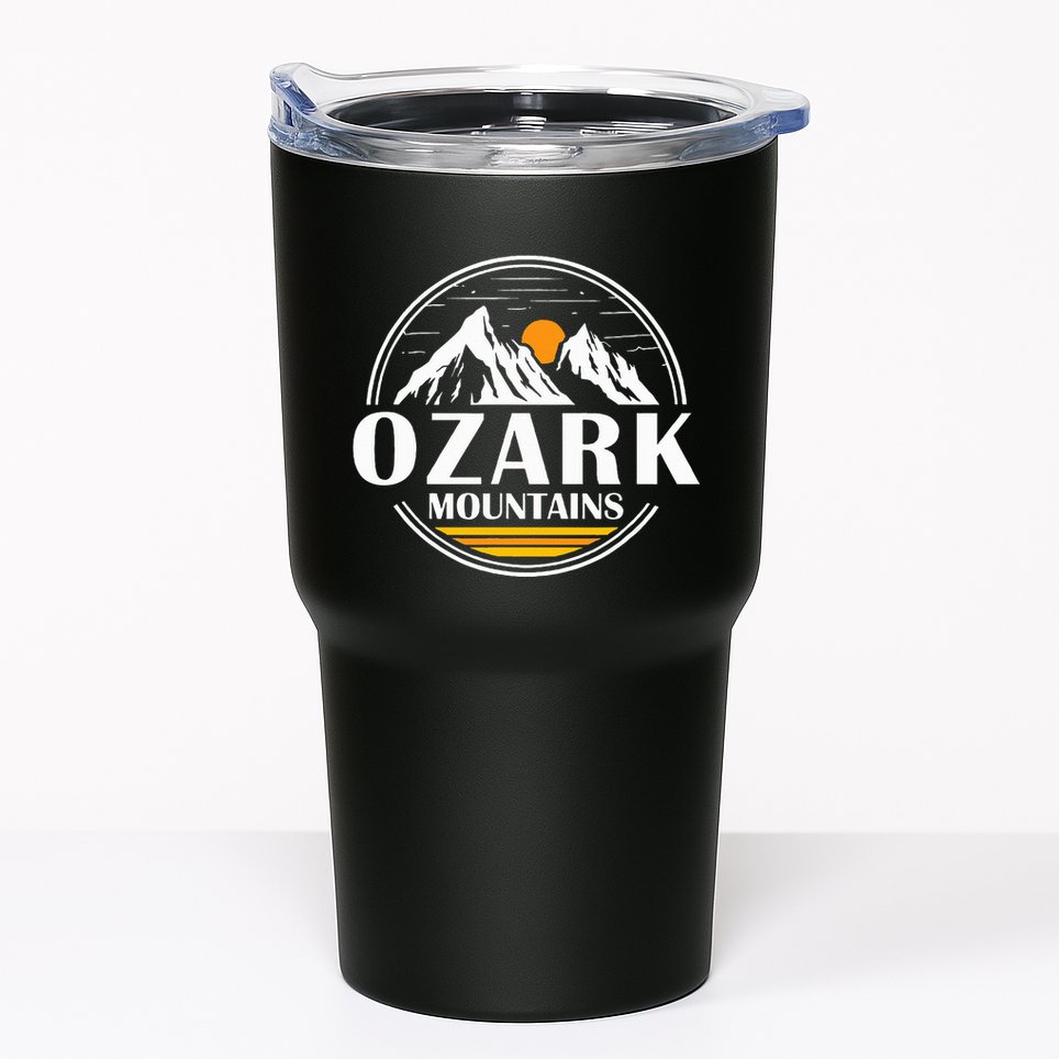Ozark Mountains Arkansas Vacation Souvenir Gift Tumbler